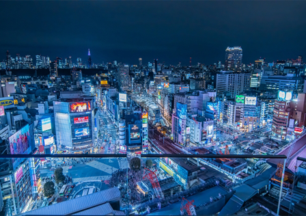 香川県高松市LEDビジョン広告/V-NET/スライダー